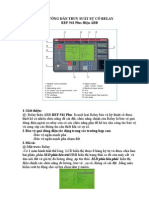 HƯỚNG DẨN TRUY SUẤT SỰ CỐ RELAY ABB Plus 542.