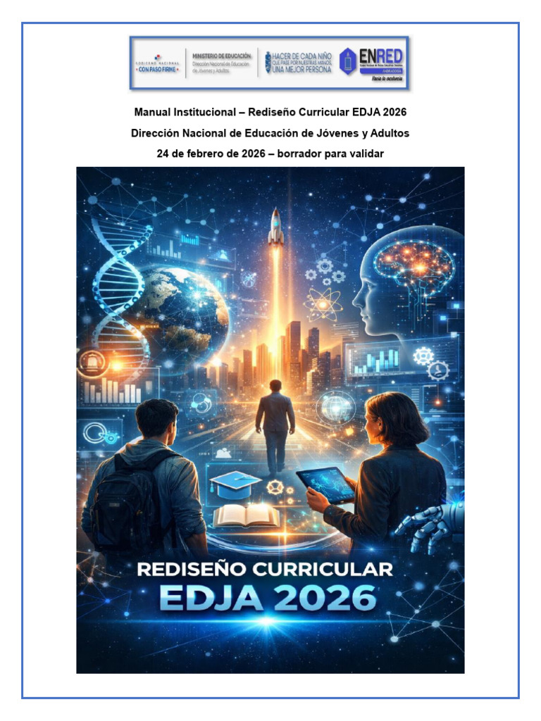 Rediseno Curricular Edja 2026 - Borrador para Validar 24 de Febrero de ...