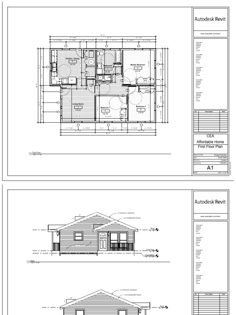 Affordable Home Final Set Example | PDF | Architectural Elements ...