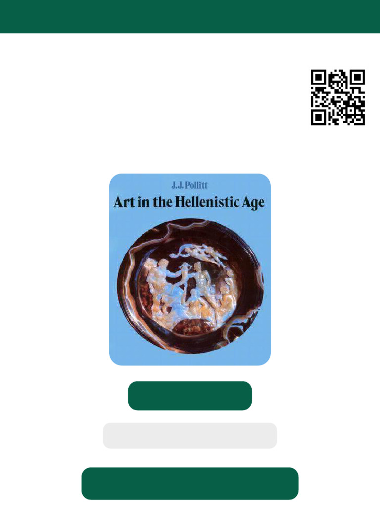 Art in The Hellenistic Age J.J. Pollitt Ebook All in One Edition | PDF ...