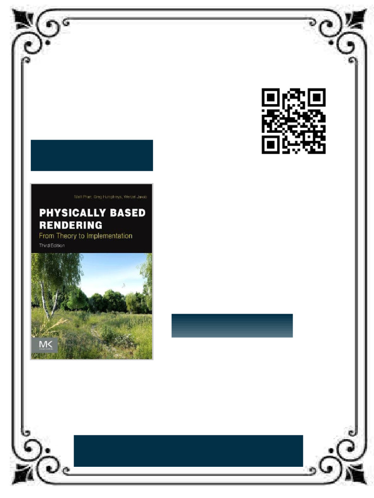 Physically Based Rendering Third Edition From Theory to Implementation ...