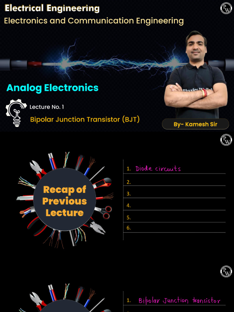 BJT 01 - Class Notes | PDF