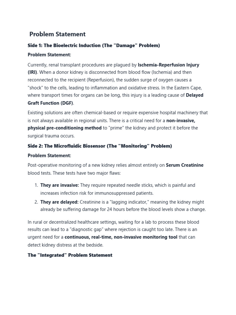 Problem Statement | PDF
