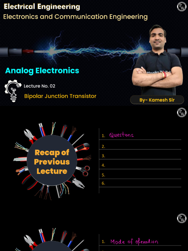 BJT 02 - Class Notes | PDF