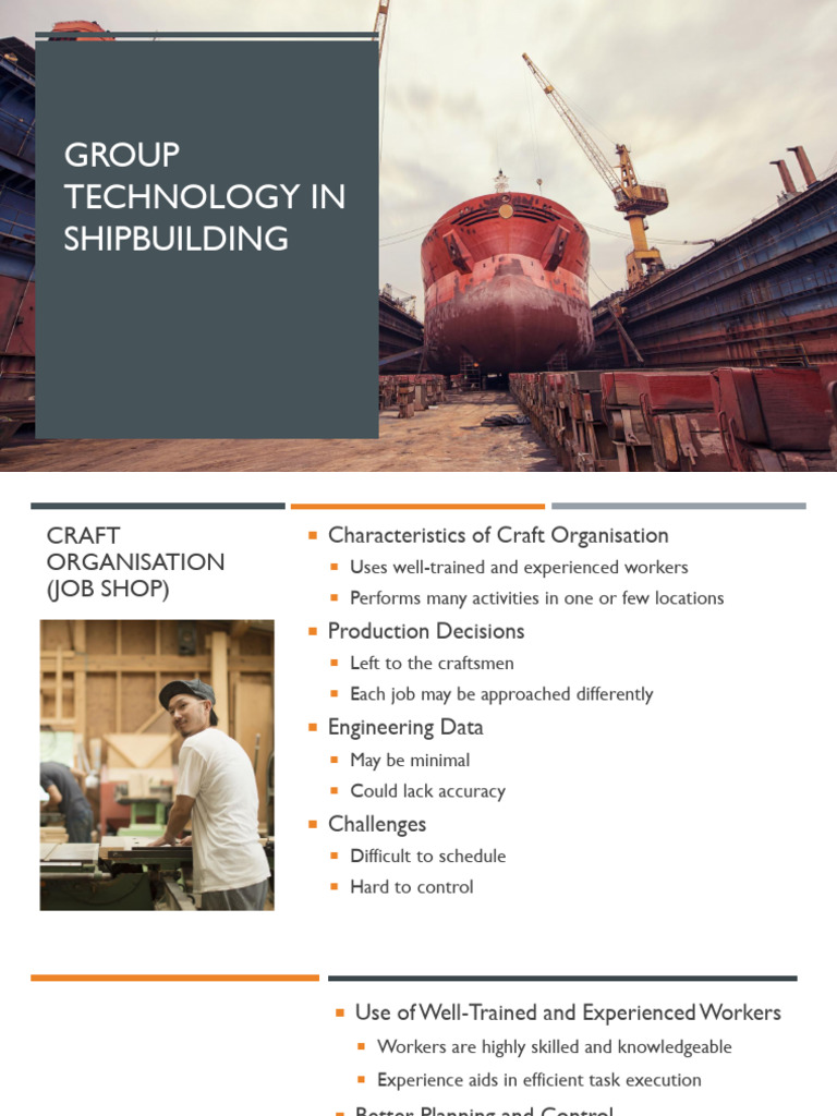 Group Technology in Shipbuilding | PDF | Engineering | Mass Production