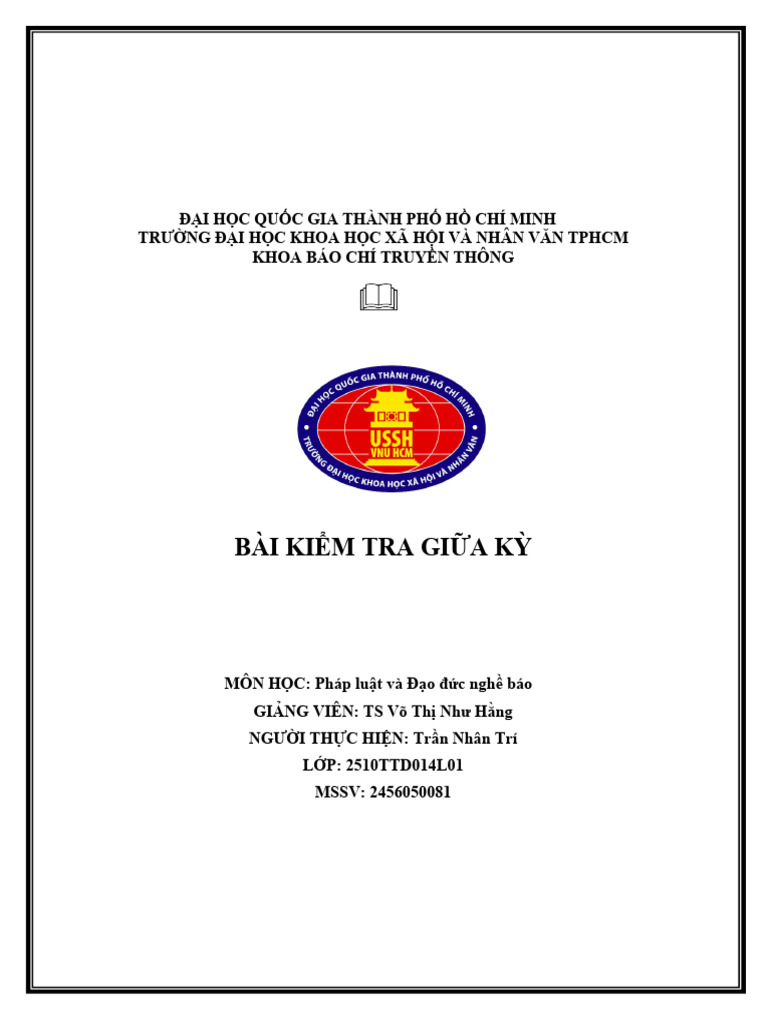 Quy Cach Bai Tieu Luan 1 | PDF