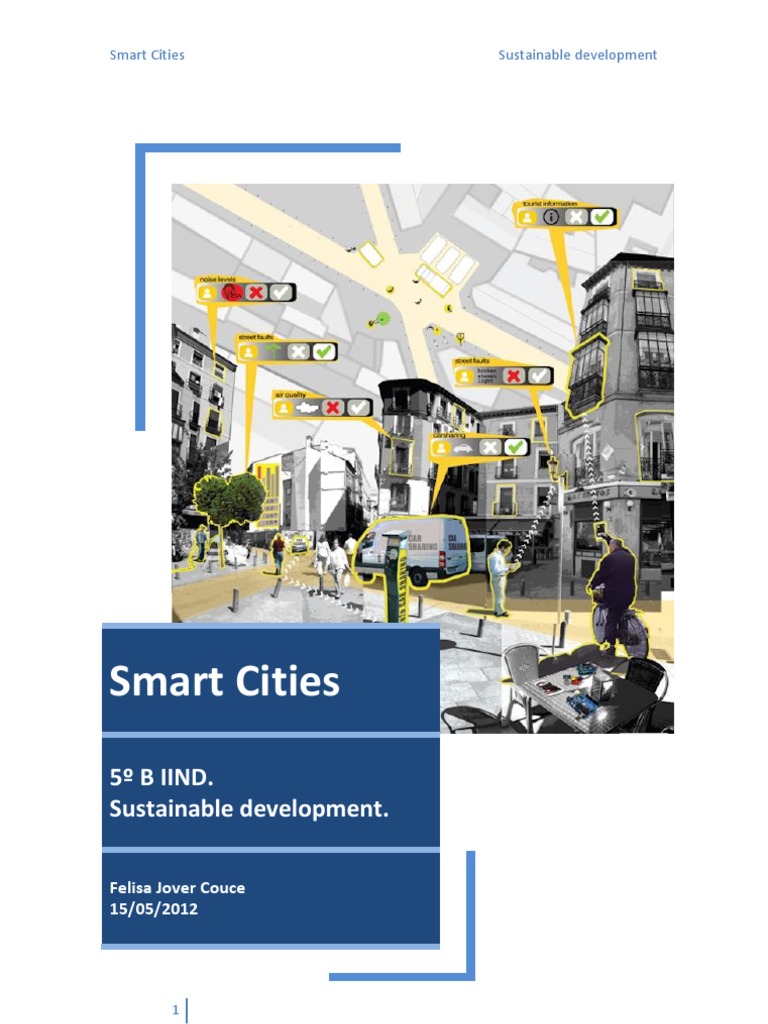Smart Cities Pdf Sustainability Sustainable Development