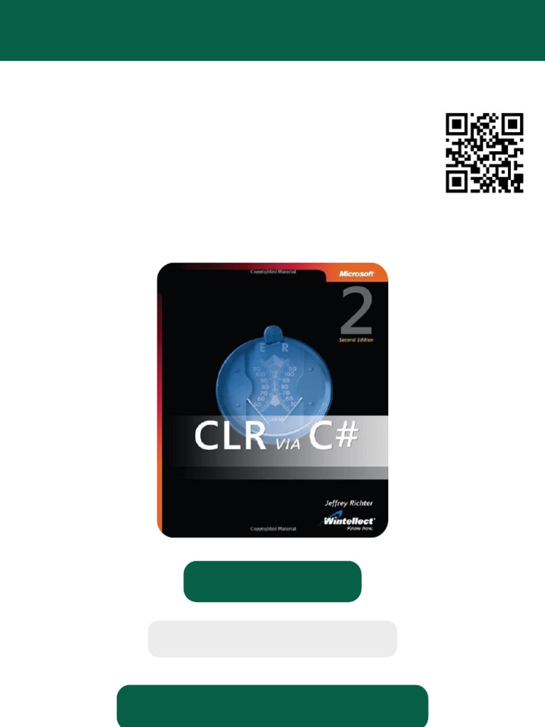 CLR Via C Applied Microsoft Net Framework 2 0 Programming 2nd Ed ...