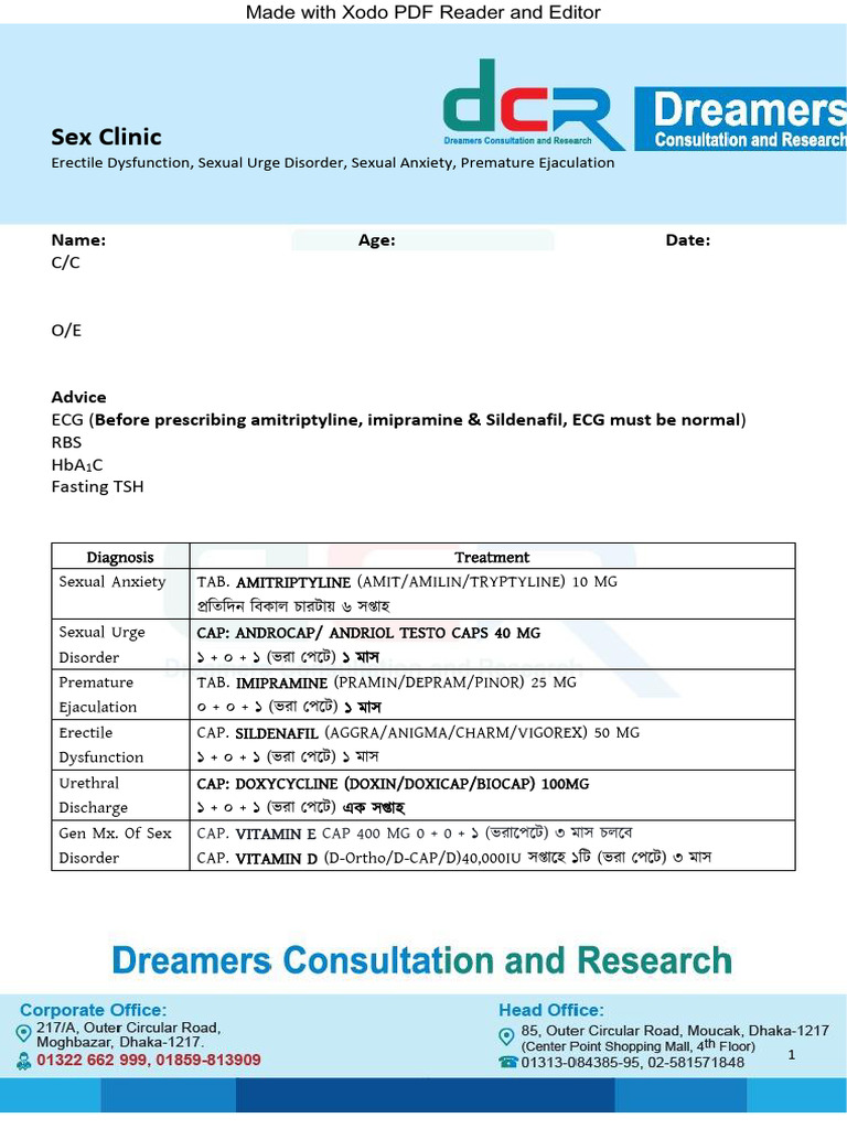 Protocol Prescriptions Updated - For GP Course | PDF