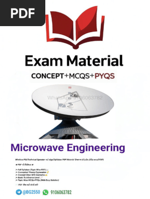 Microwave Propagation & Components | PDF | Microwave | Waveguide