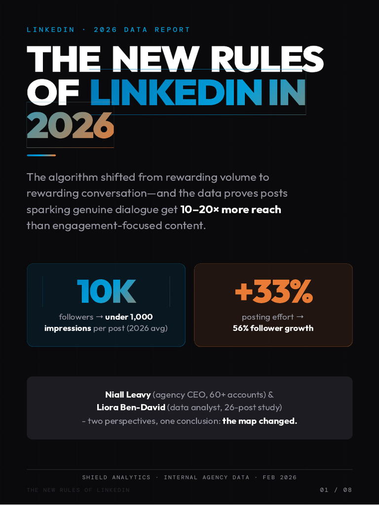 The New Rules of LinkedIn (2026) | PDF | Linked In | Computing