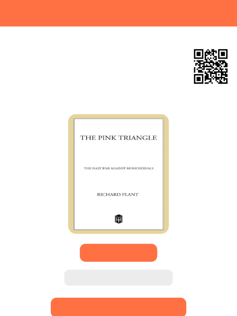 The Pink Triangle The Nazi War Against Homosexuals First Ebook Edition ...