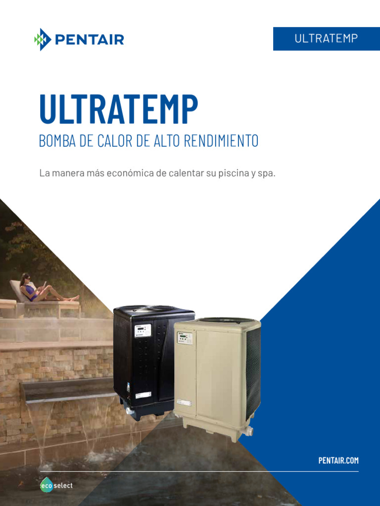 UltraTemp High Performance Heat Pump Spanish | PDF | Bomba de calor | Calor
