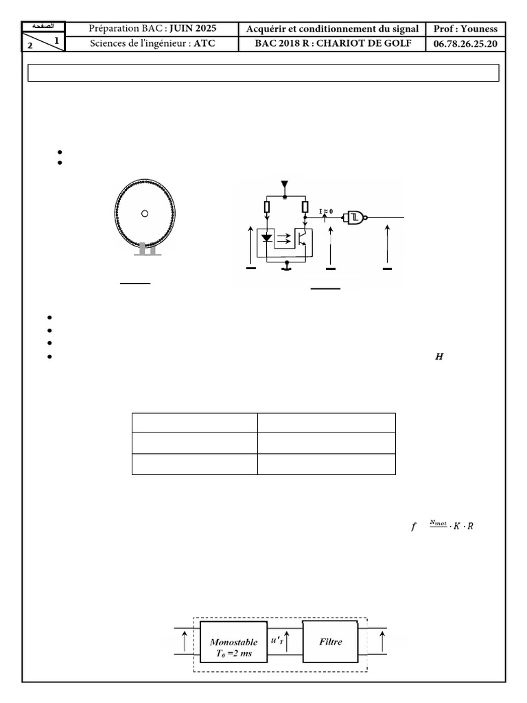 6 Youness Atc - 2018 R Codeur - Vitesse - Done | PDF | Diode | Électronique