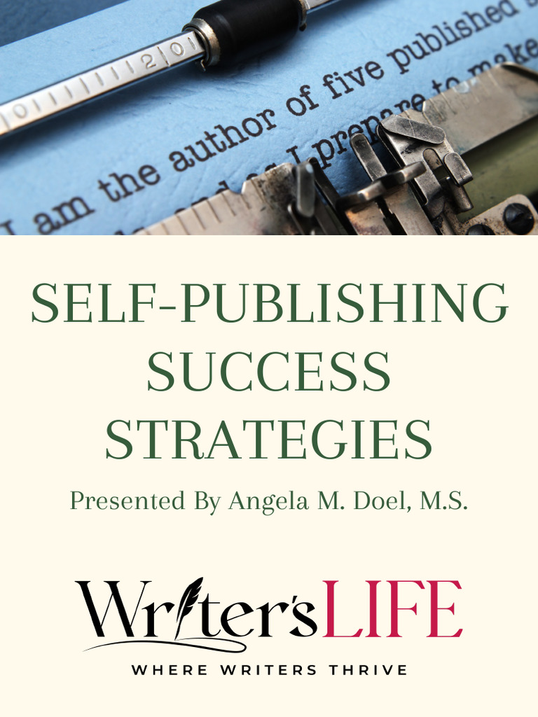 Self Publishing Success Strategies Booklet | PDF | Self Publishing ...