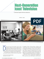 NGBT: Next-Generation Broadcast Television: Continued Rapid Technical Advances