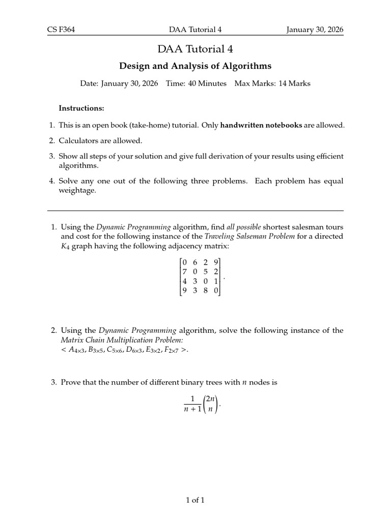 Tutorial 04 | PDF