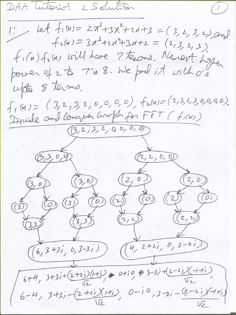 Tutorial 02 Solution | PDF