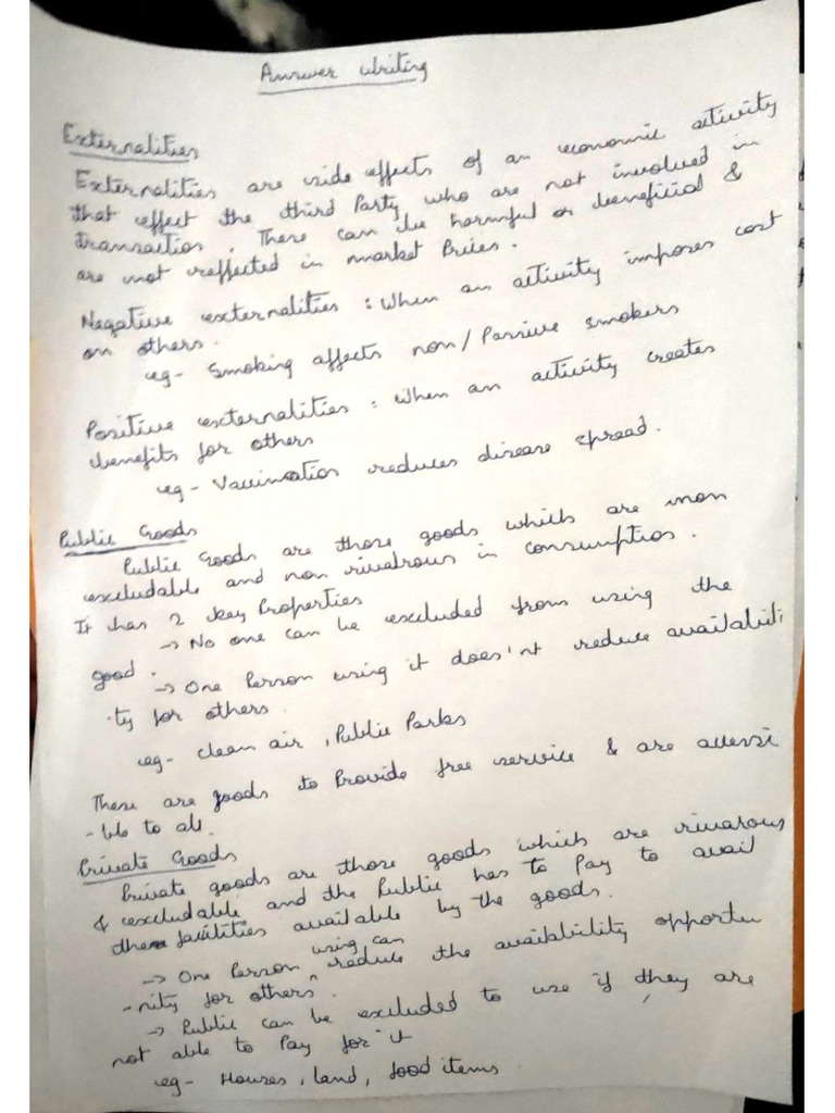 Answer Writing | PDF