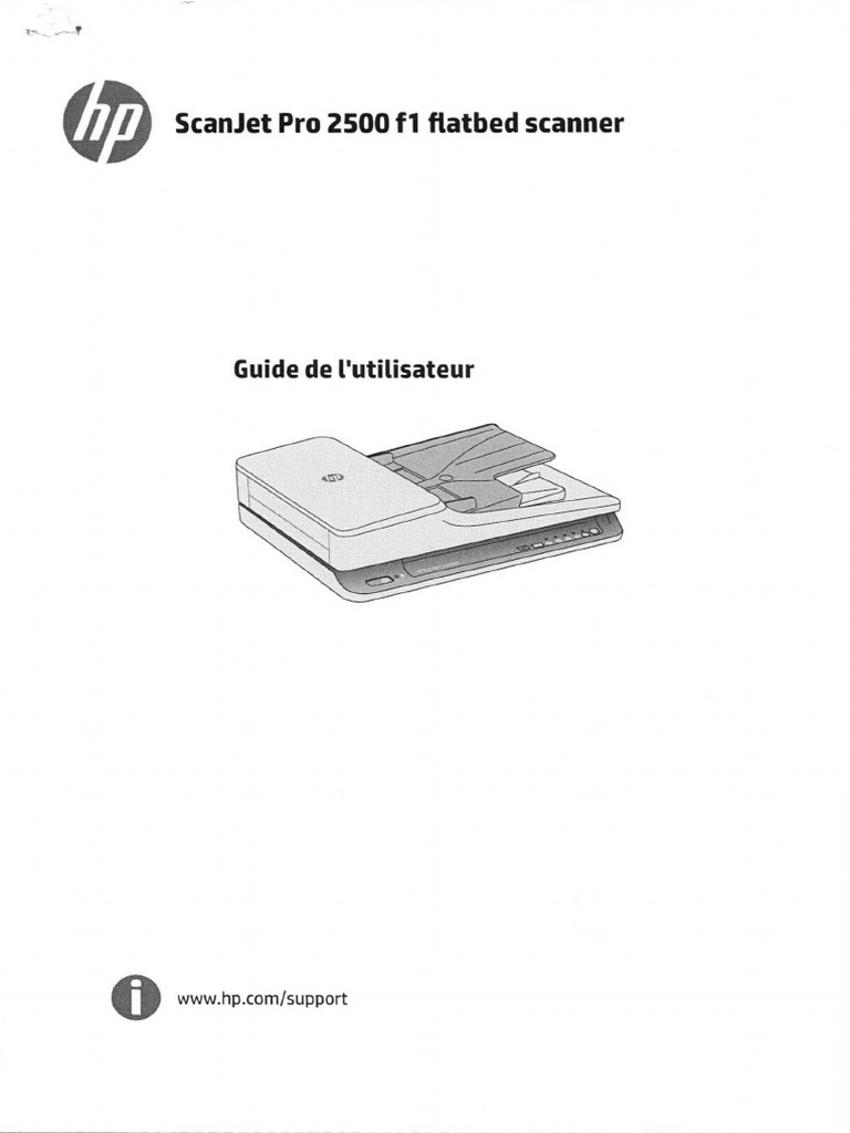 Scanjet Pro 2500 f1 | PDF