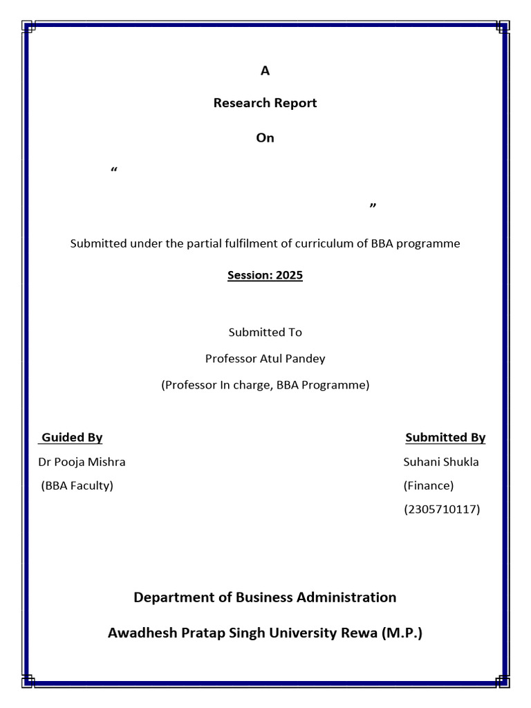 Suhani Shukla Report | PDF | Cost Of Living | Risk