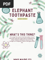 Devil's Toothpaste Experiment Guide | PDF | Hydrogen Peroxide