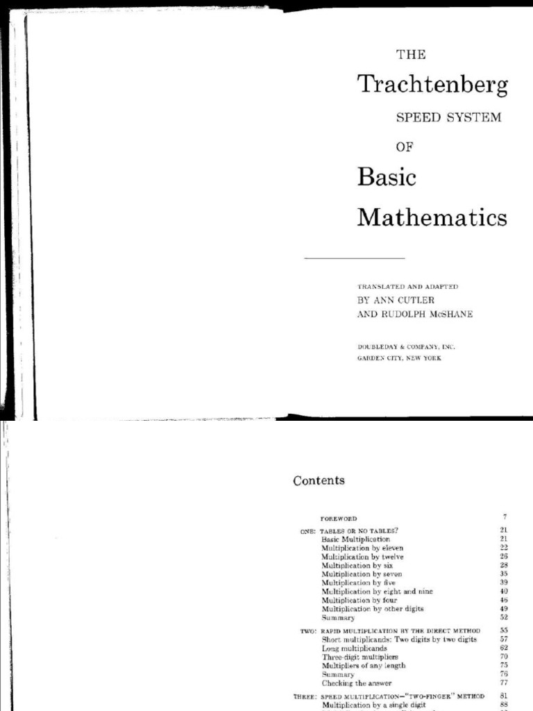 Toaz.info the Trachtenberg Speed System of Basic Mathematicspdf Pr ...