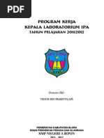 Program Kerja Kepala Lab Ipa SMP