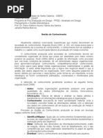 Lauda 1_ Seminário Gestão do Conhecimento