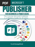 Microsoft Publisher User Guide | PDF | Software | Computing