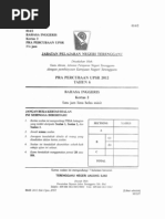 B.inggeris Paper 2 - OTI3 - JPNT 2012