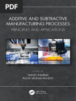 Additive and Subtractive Manufacturing Processes Principles and