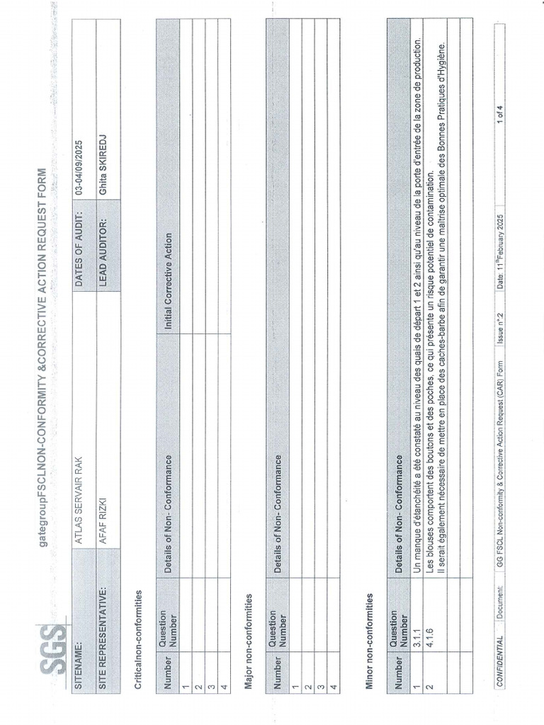 SGS | PDF