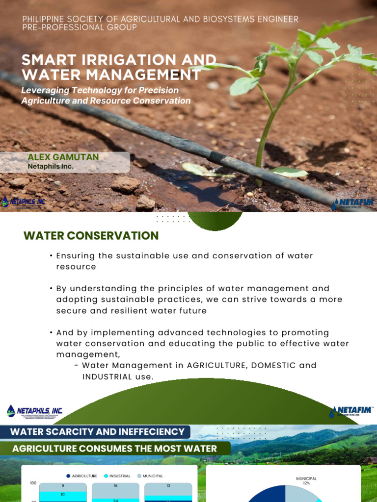 Engr. Gamutan - Smart Irrigation and Water Management | PDF
