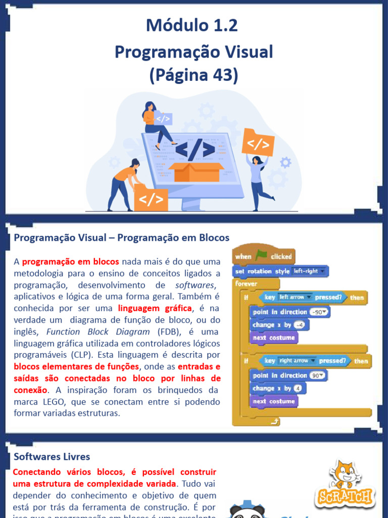 Modulo 1.2 Programação Visual (Paulo) .PPTX - Google Slides | PDF ...