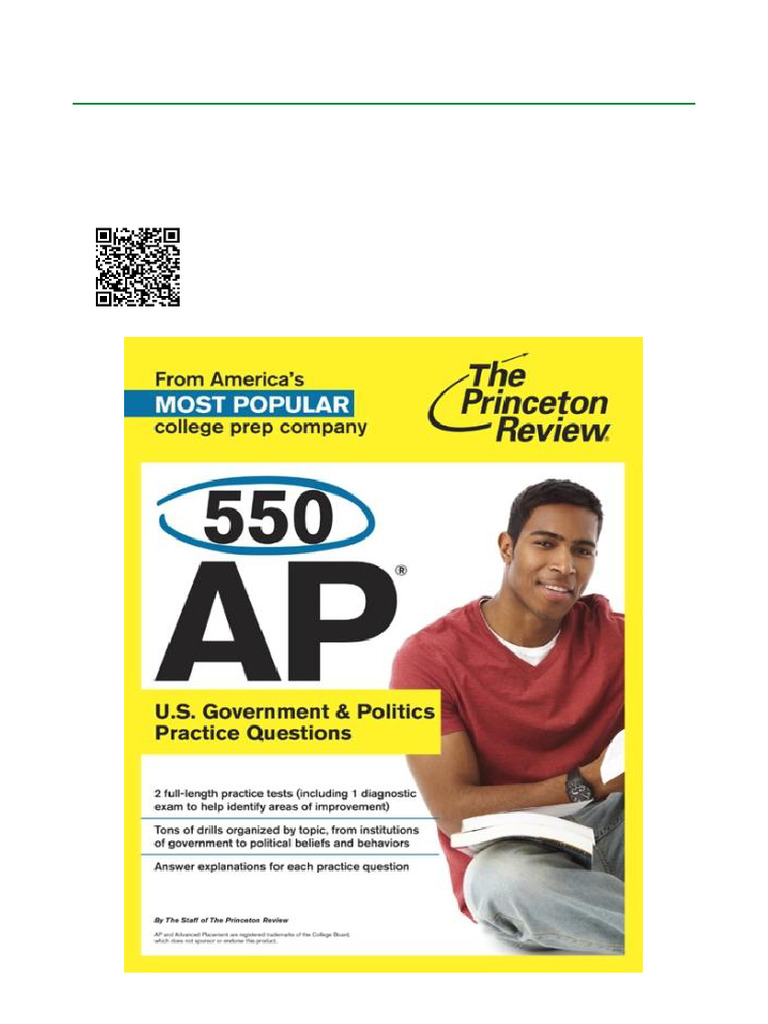 550 AP U.S. Government & Politics Practice Questions ISBN 9780804124430 ...