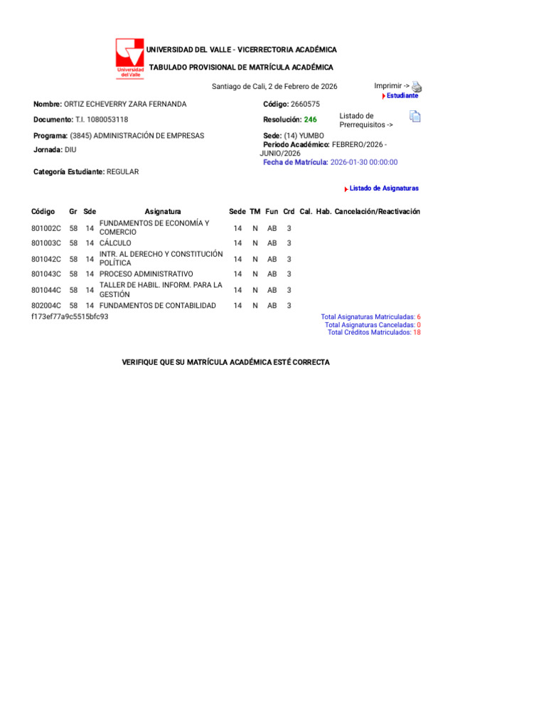 Sistema de Registro Académico y Admisiones | PDF