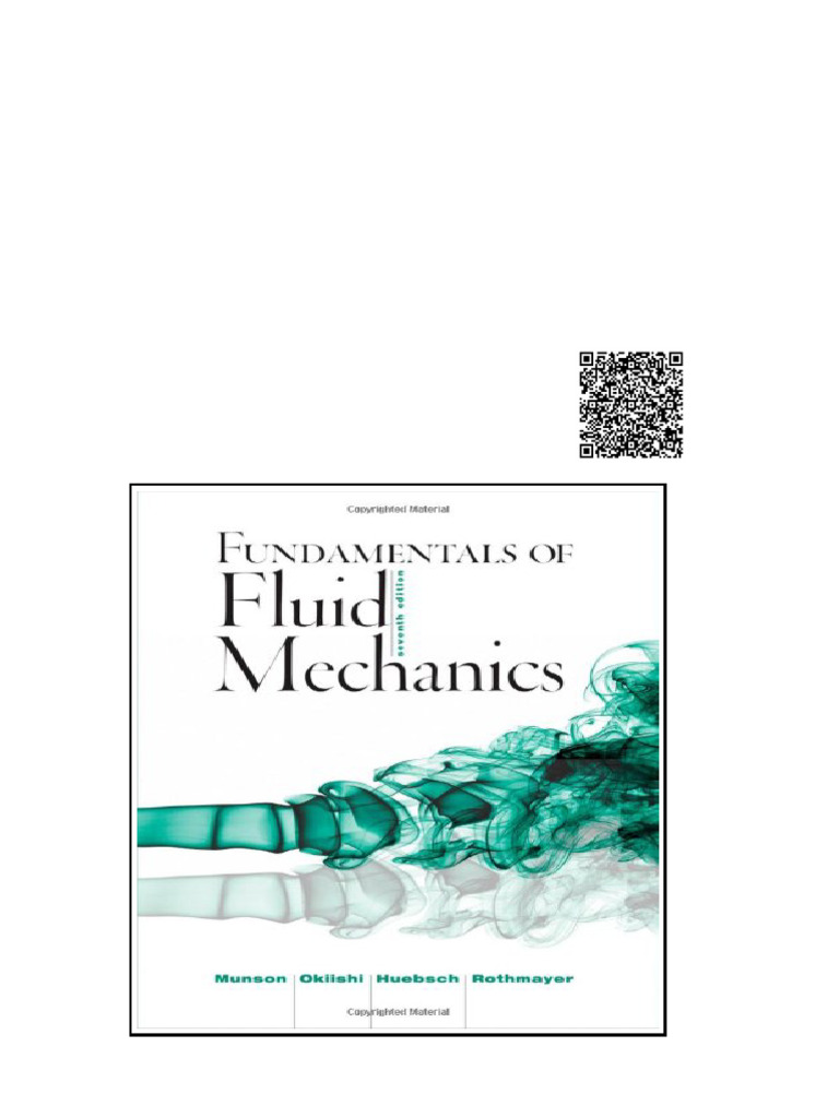 Fundamentals of Fluid Mechanics 7th Edition Bruce R. Munson | PDF ...