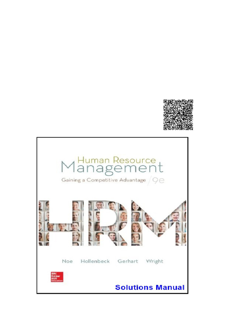 Human Resource Management Gaining A Competitive Advantage 9th Edition ...