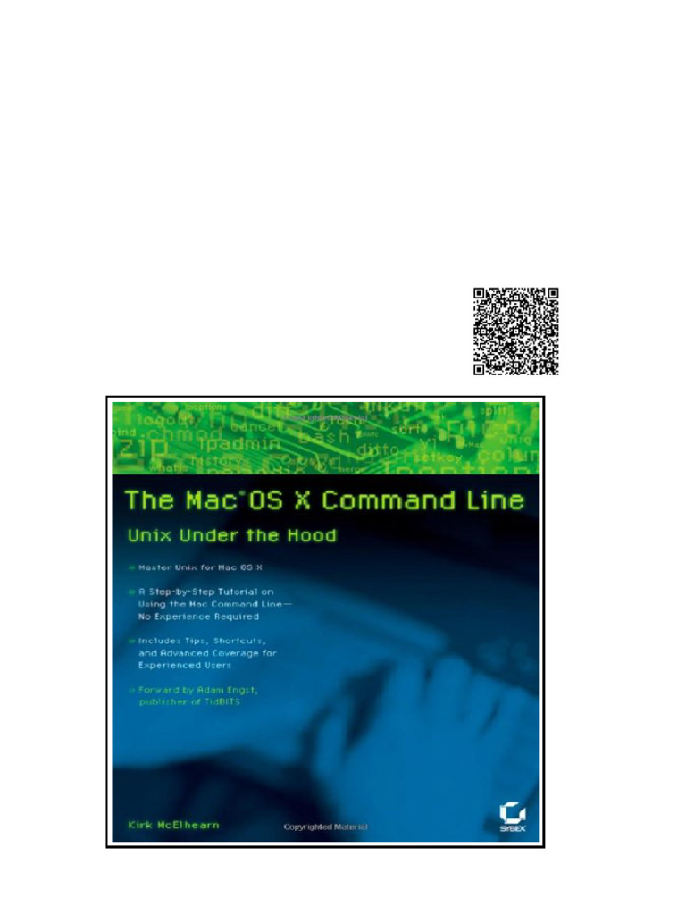 The Mac OS X Command Line Unix Under The Hood 1st Edition Kirk ...