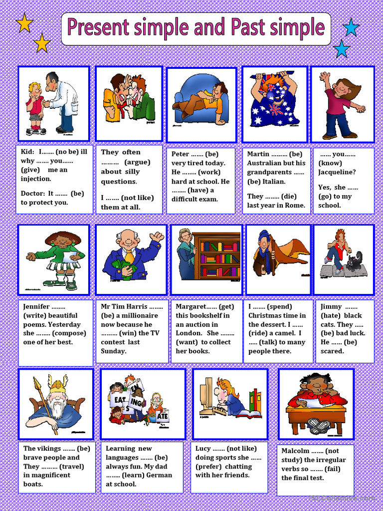 Present Simple and Past Simple | PDF