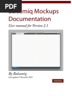 Balsamiq Tutorial Documentation