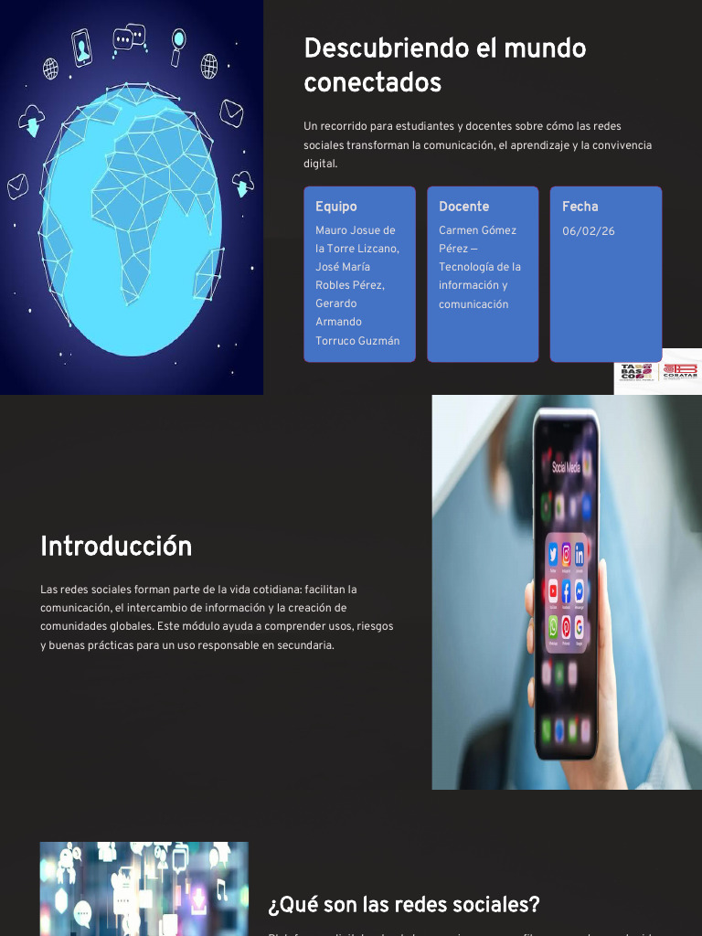 Descubriendo El Mundo Conectados | PDF