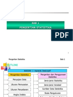 Power Point, Pengertian Statistik