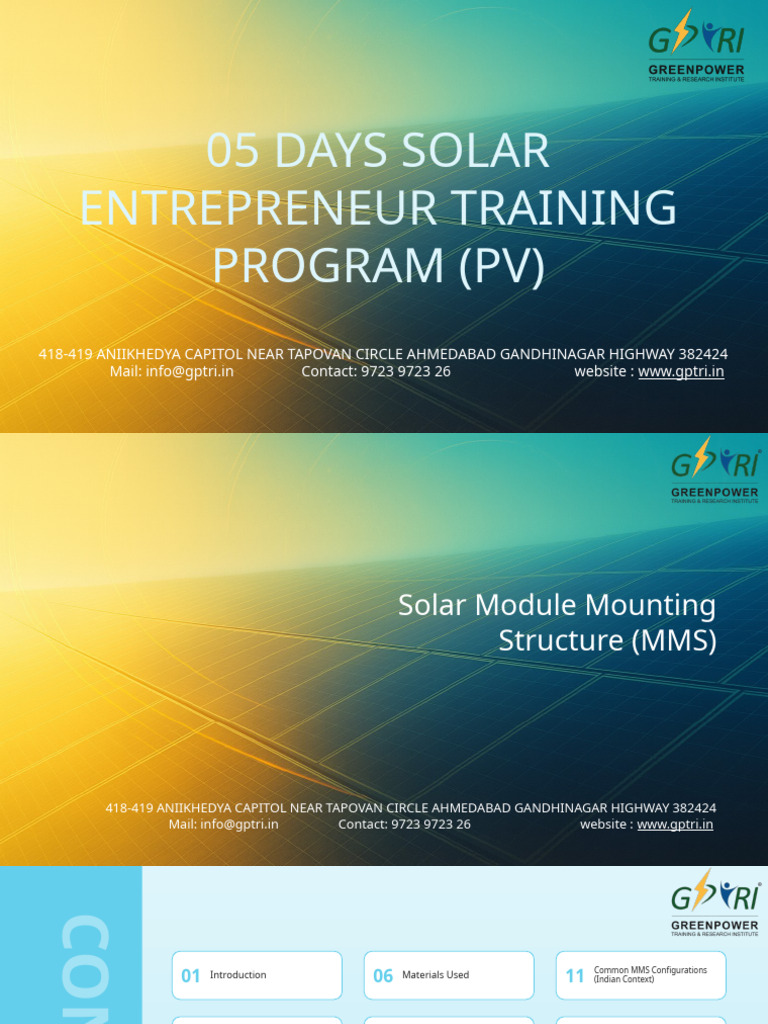2.2 Modulemounting Strcuture | PDF | Roof | Solar Panel