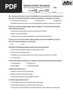Lockout Tagout Master Answer Key | PDF