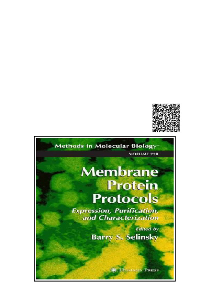 Membrane Protein Protocols Expression Purification and Characterization ...
