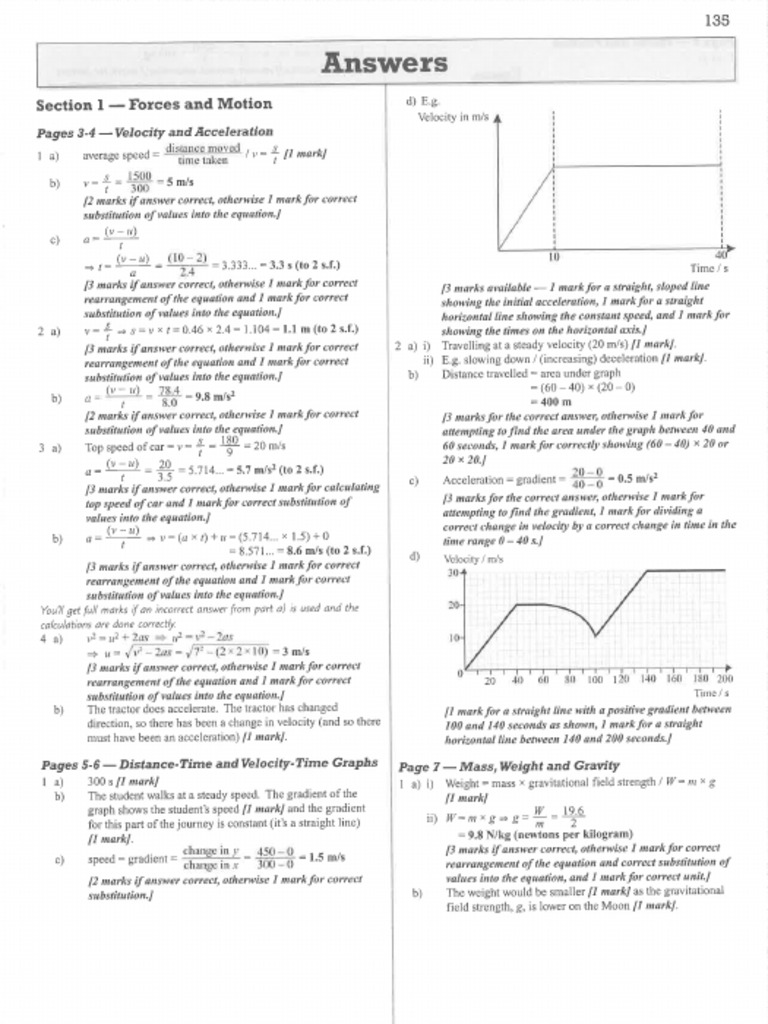 Workbook Answers | PDF