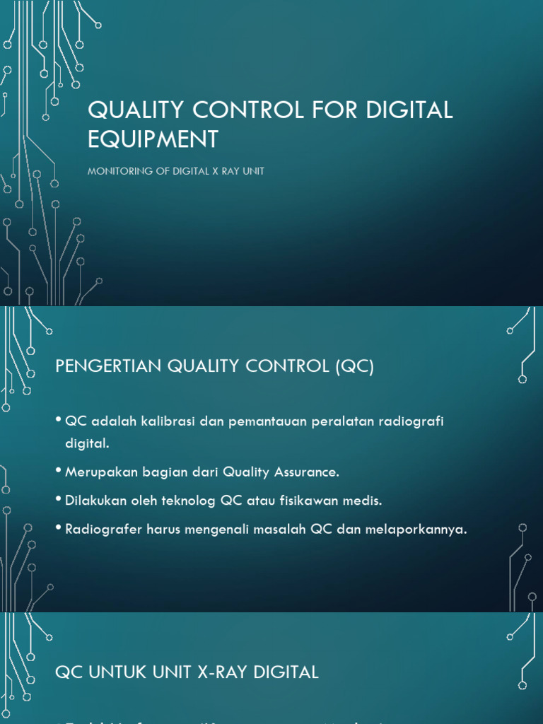 Quality Control For Digital Equipment | PDF