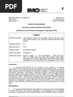 ECDIS - Operating Anomalies Identified Within ECDIS MSC-90